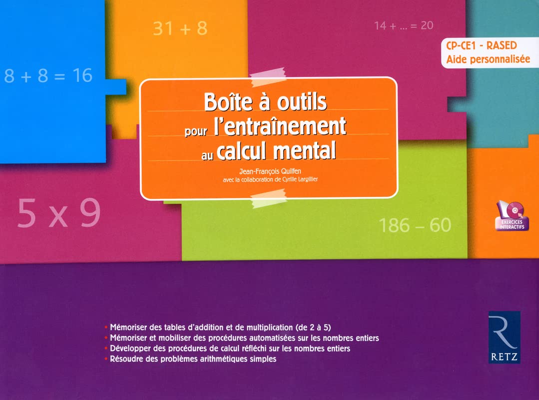 Boîte à outils pour l'entraînement au calcul mental Education & Training