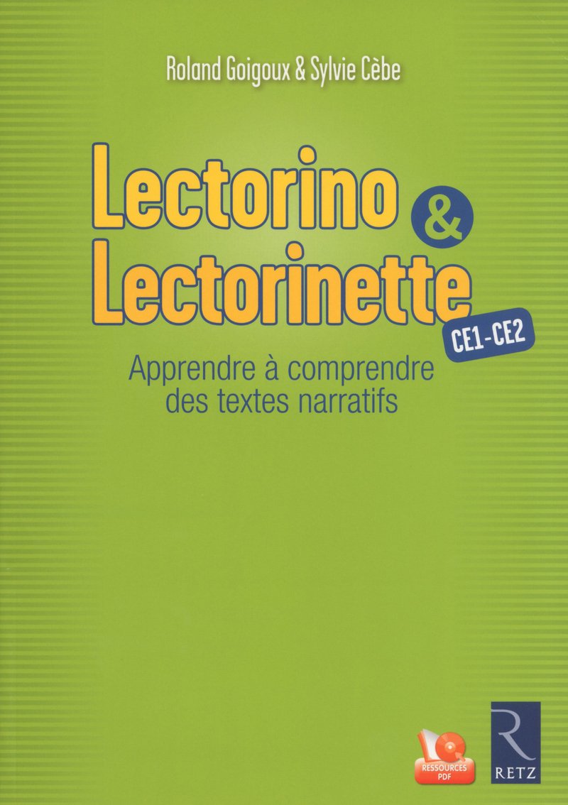 Lectorino & Lectorinette CE1-CE2 Fichier + CD-Rom Edition 2013: Apprendre à comprendre des textes narratifs Foreign Languages ​​& Dictionaries