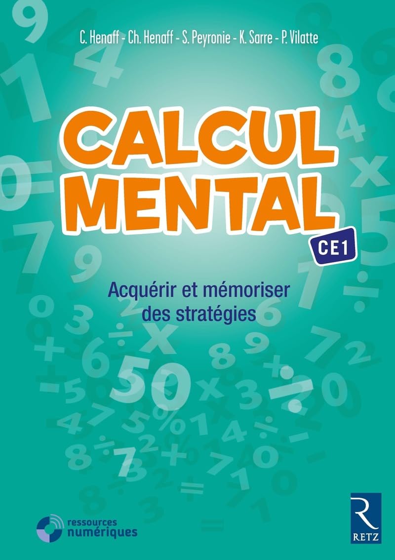 Calcul mental CE1 + CD-Rom Aquerir et memoriser des strategies: Acquérir et mémoriser des stratégies Foreign Languages ​​& Dictionaries