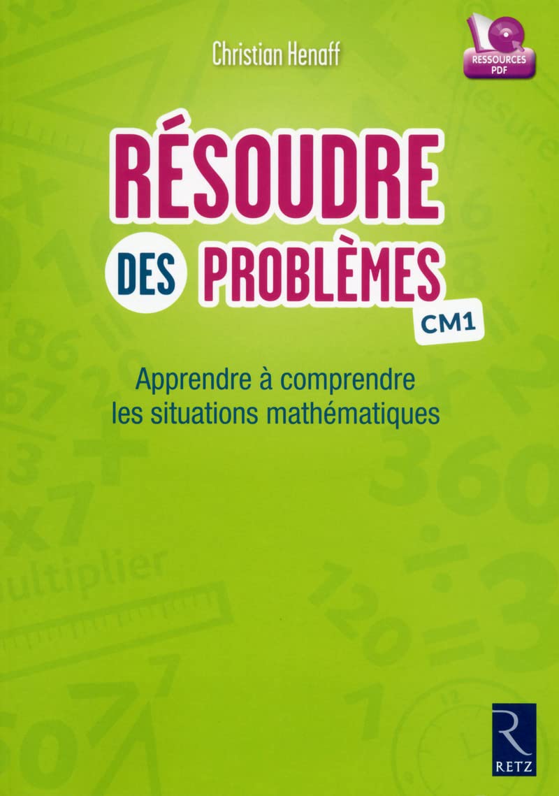 Résoudre des problèmes (Fichier + CD-Rom): CM1 book