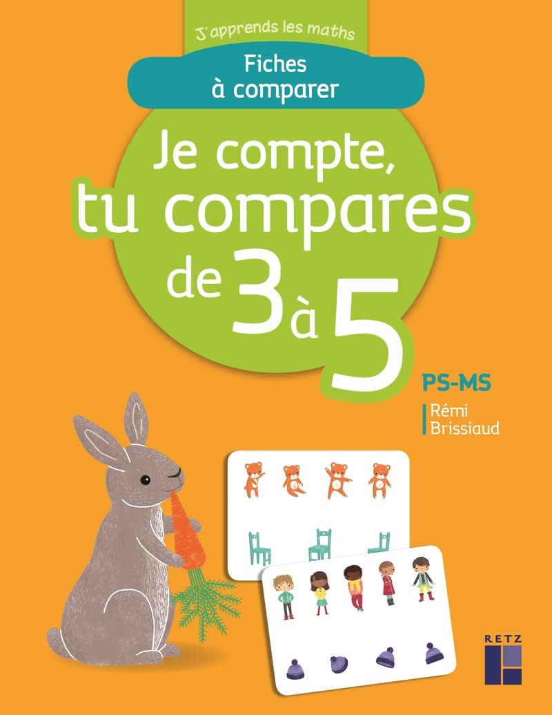 Je compte, tu compares de 3 à 5 - PS-MS -: Fiches à comparer Study Guides