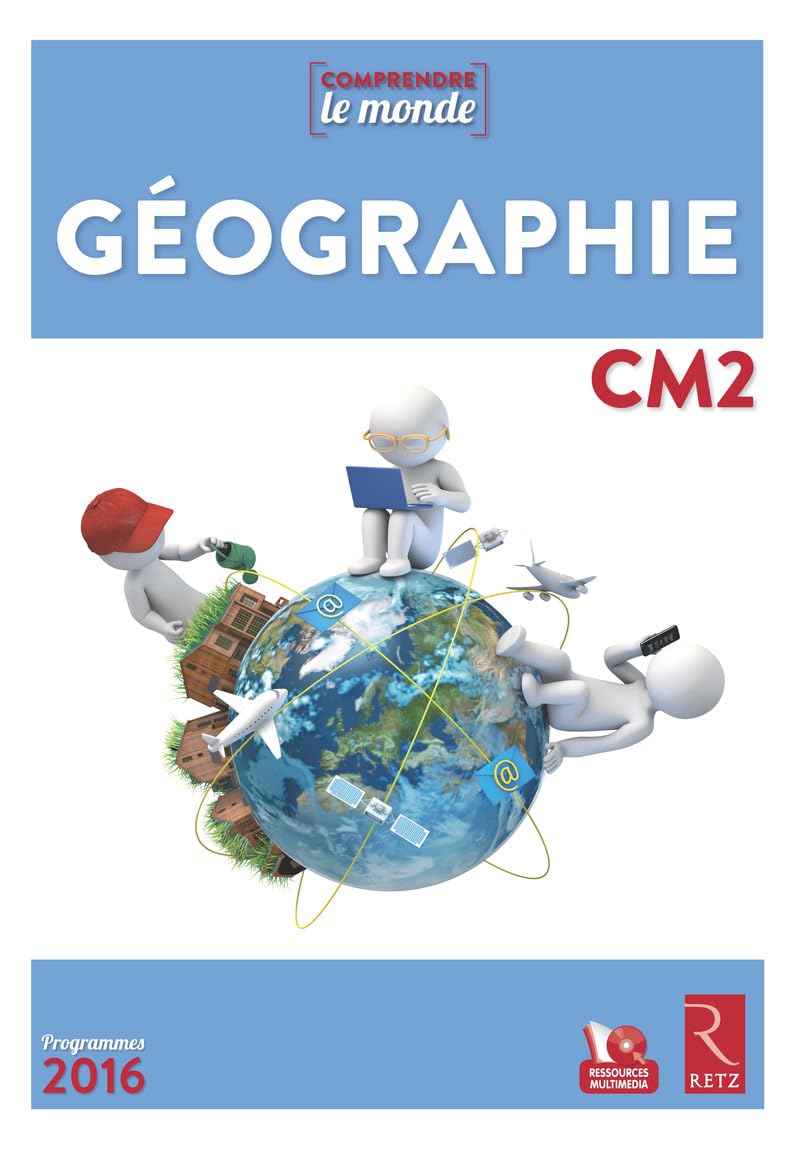 Geographie CM2 Livre + DVD-Rom Foreign Languages ​​& Dictionaries