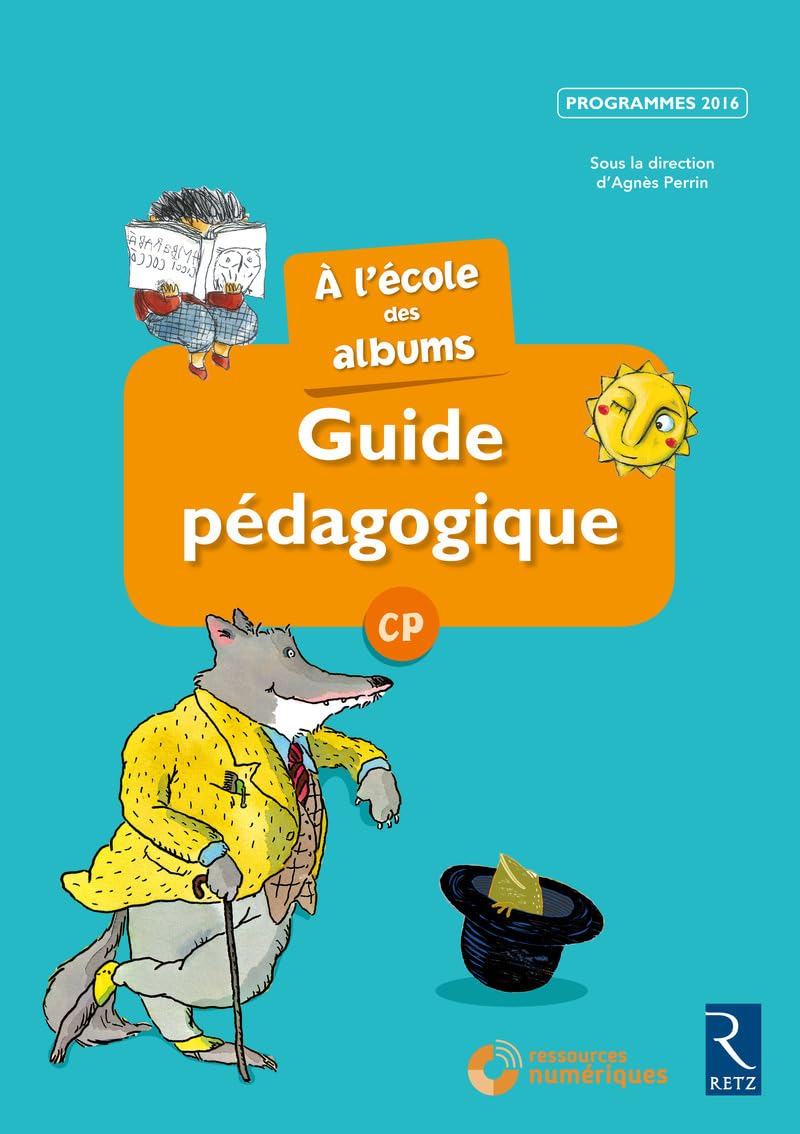 A l'école des albums CP - Guide pédagogique + cd - Série bleue book