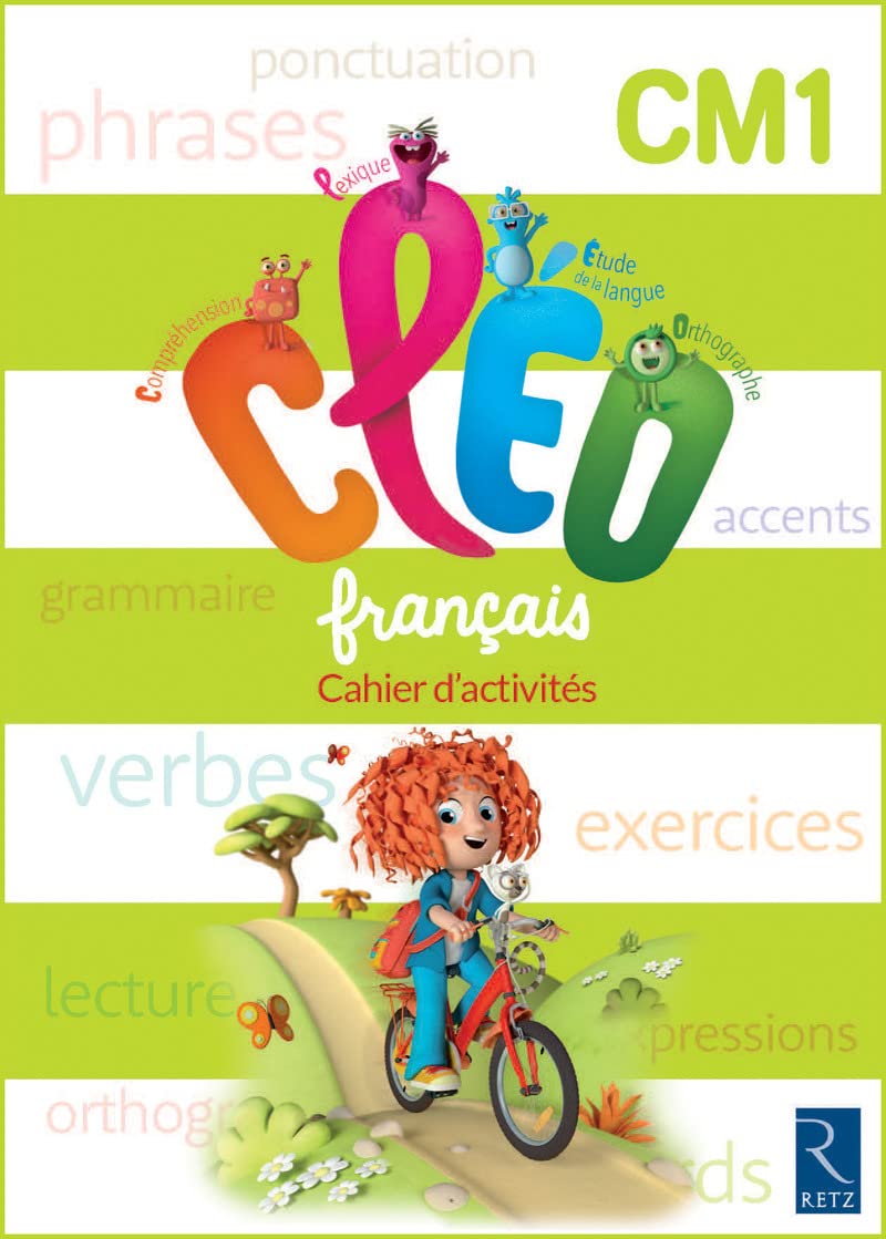 Cléo français cahier d'activités CM1 Cycle 3 Education & Training