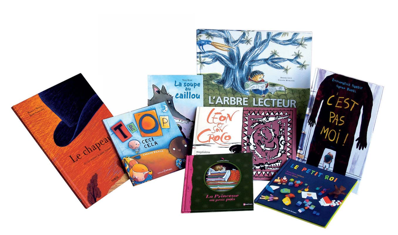 Méthode de lecture - À l'école des albums CP: EDITION 2017 - Série bleue - Pack de 8 albums book