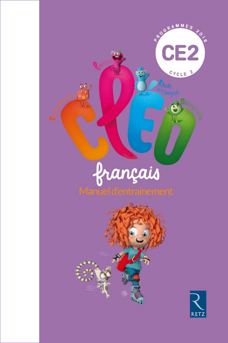 CLEO CE2 Cycle francais Manuel d'entrainement + aide-memoire Education & Training