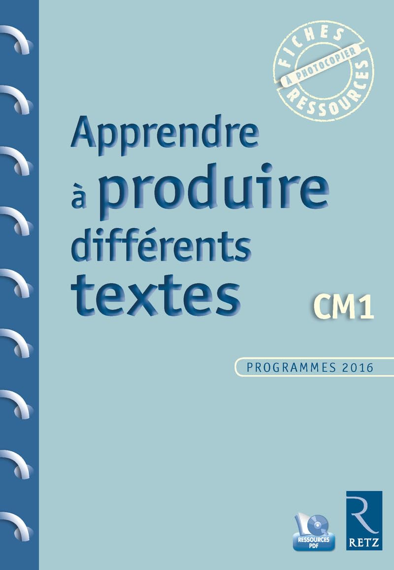 Appprendre a produire differents textes CM1 Foreign Languages ​​& Dictionaries