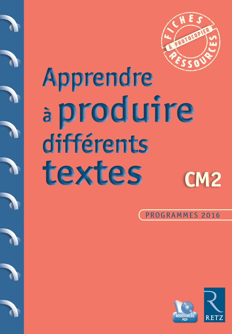 Apprendre a produire differents textes CM2 Foreign Languages ​​& Dictionaries