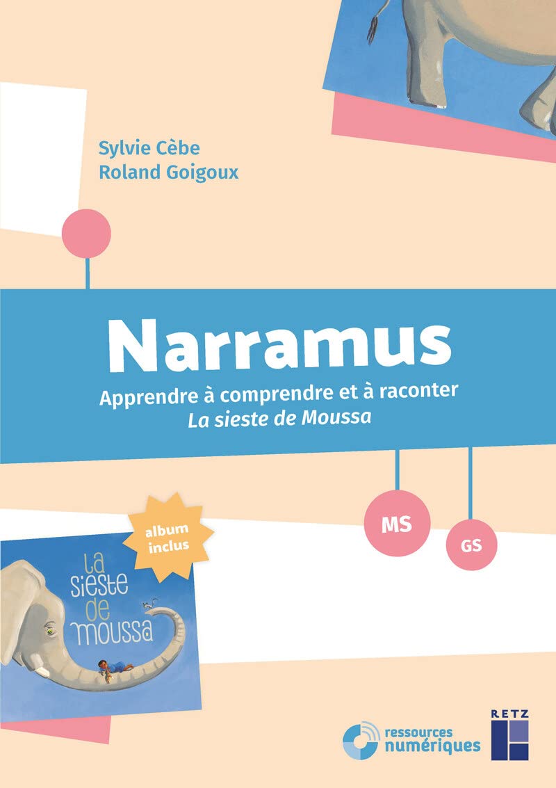 Narramus :la sieste de Moussa (Album und CD-Rom): La sieste de Moussa + CD Contemporary literature