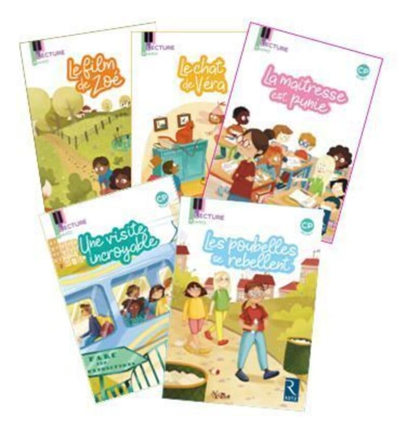 Lecture Piano CP - 5 albums de premières lectures - (1 pack de 5) book