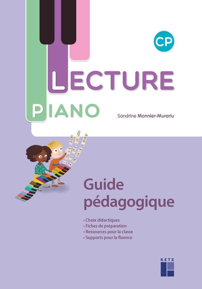 Lecture Piano CP - Guide pédagogique + CR-rom Education & Training