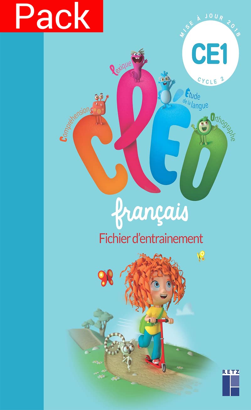 CLÉO Fichier d'entrainement CE1 + aide-mémoire (pack de 10) - ÉDITION 2019 book