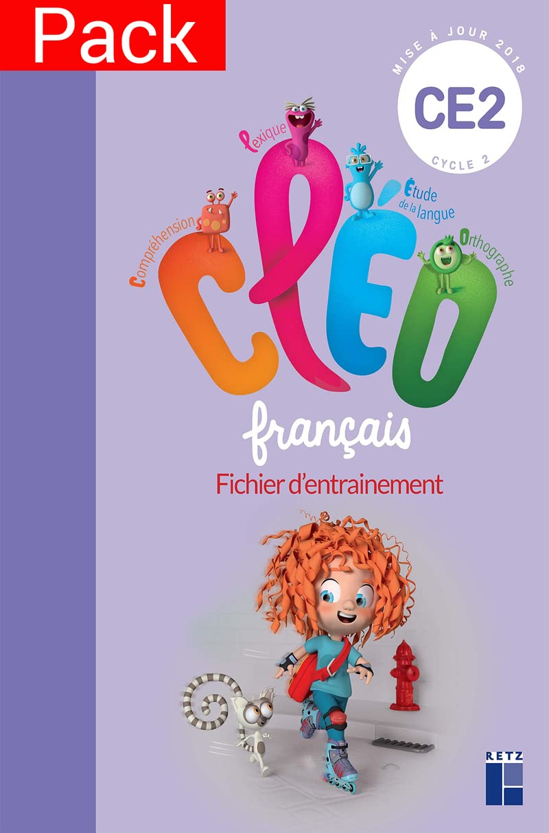 CLÉO Fichier d'entrainement CE2 + aide-mémoire (pack de 10) - ÉDITION 2019 book