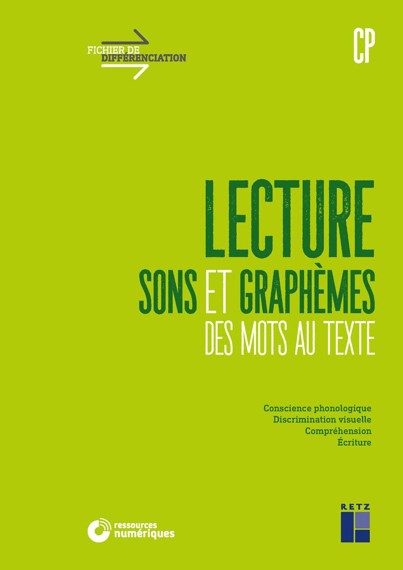 Lecture CP - Sons et graphèmes - Des mots au texte (+ ressources numériques) book