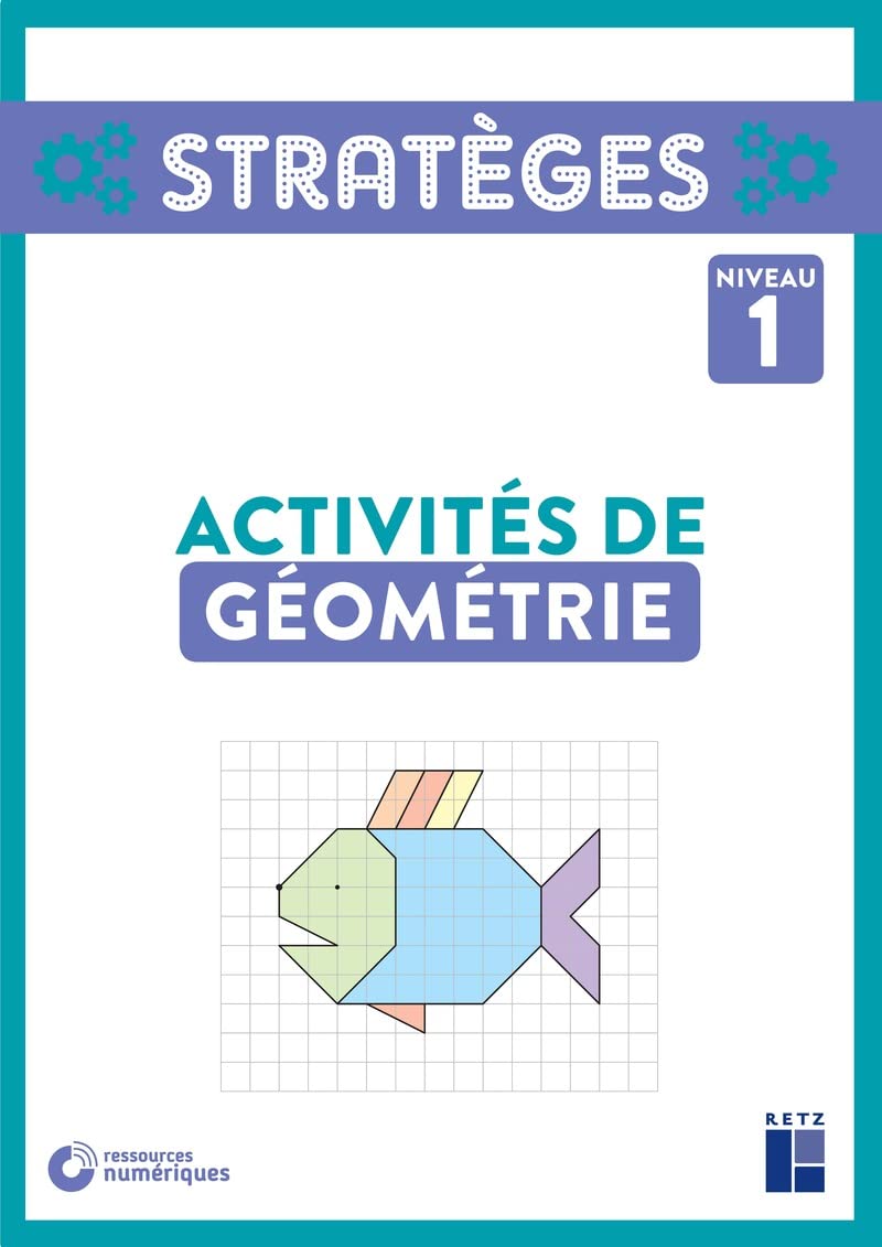 Activités de géométrie niveau 1 + CD Rom Education & Training
