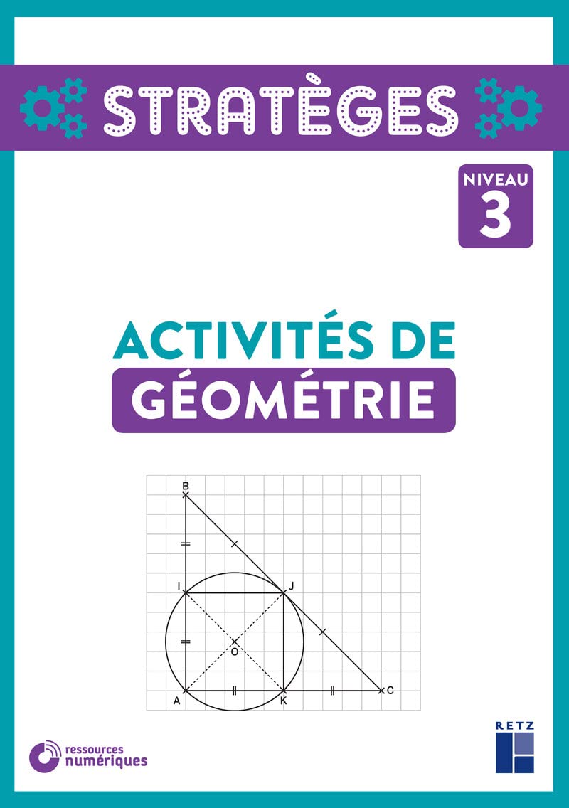 Activités de géométrie niveau 3 + CD Rom Learning & Reference