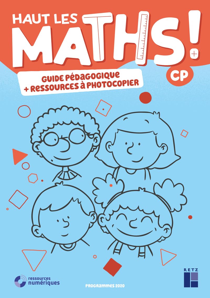 Haut les maths ! CP - Guide pédagogique + ressources à photocopier book