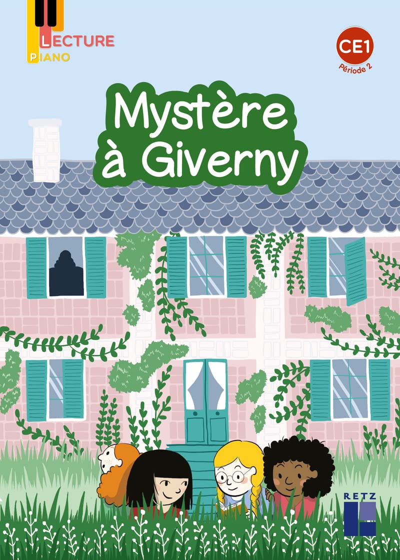 Lecture Piano CE1 - Album Mystère à Giverny - Pack de 5: Album période 2 book
