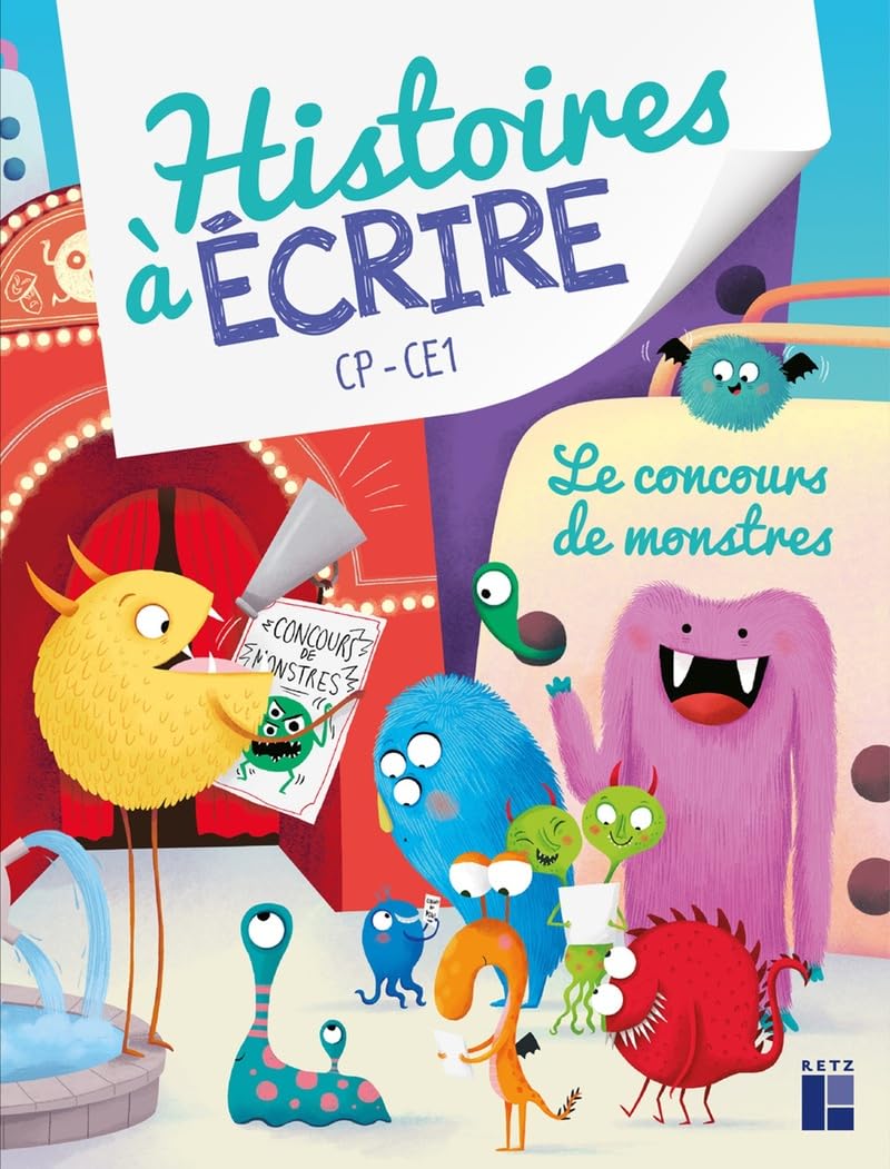 Histoires à écrire CP - CE1 - Le concours de monstres (+ ressources numériques) book