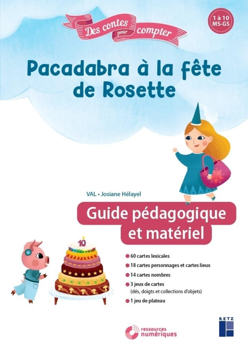 Pacadabra 2 : Guide pédagogique MS-GS: Guide pédagogique et matériel MS-GS Study Guides