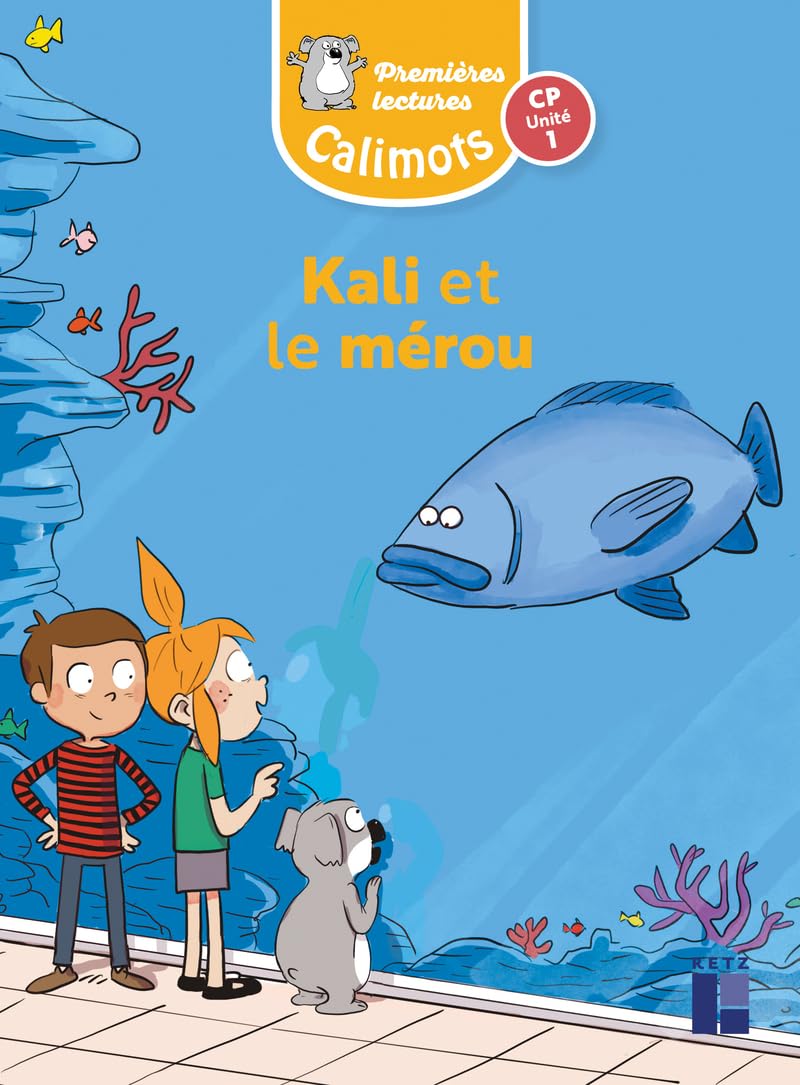 Calimots CP - Album de premières lectures Kali et le mérou (unité 1) - Pack de 5 book