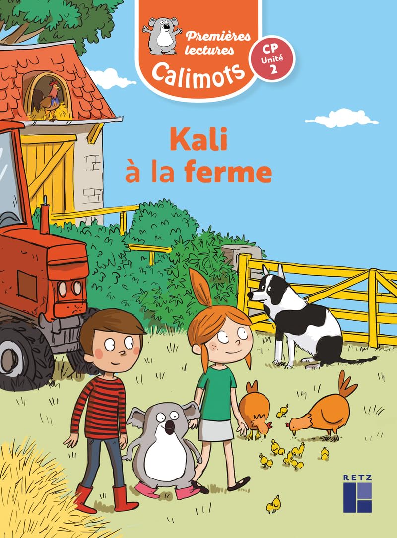 Calimots CP - Album de premières lectures Kali à la ferme (unité 2) - Pack de 5 book