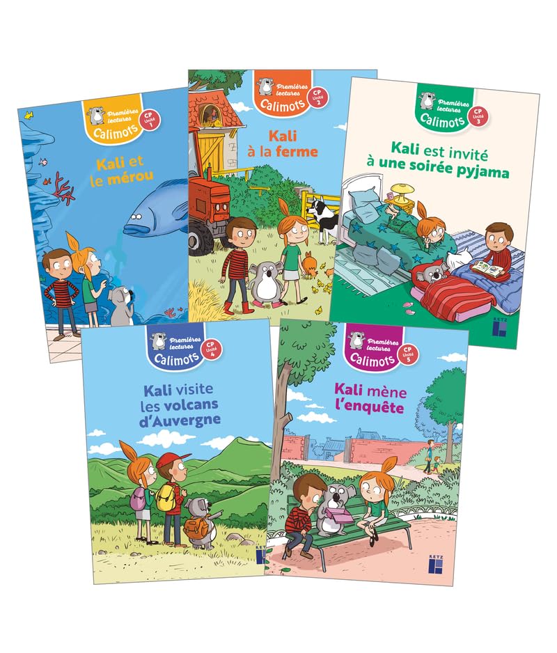 Calimots CP - Albums de premières lectures (unités 1 à 5) - Pack de 5 book