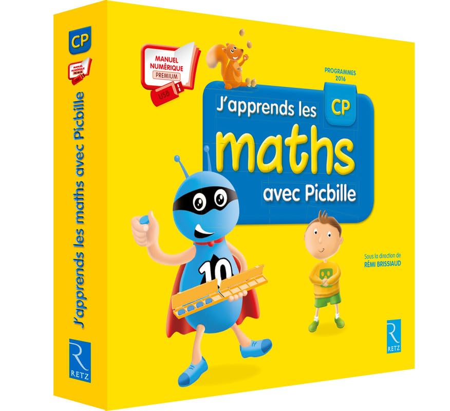 J'apprends les maths avec Picbille CP - Manuel numérique enseignant avec animations - Clé USB: Manuel numérique enseignant avec animations book