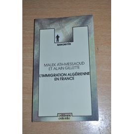 L'Immigration algérienne en France Books
