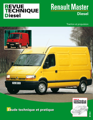 Revue technique automobile, n° 113.7. Renault Master diesel, 1980-2000 book