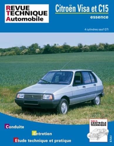 RTA 387.8 CITROEN VISA ET C15 ES.(SAUF GTI) 79/89 Books