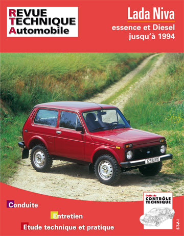 Revue technique automobile, n° 435.3. Lada Niva 4x4 essence et diesel (78-94) book