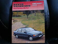 Ford Scorpio GL-CL-GLS-CLX-Ghia 1.8-2.0-2.0i et Twin Cam - avec complément étude carrosserie book