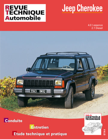 Revue technique automobile, n° 529.2. Jeep Cherokee essence et diesel (84-91) Leisure & Fun