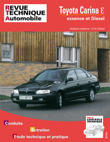 Revue technique automobile, n° 591.1. Toyota Carina essence et diesel Books