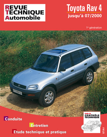 Revue technique automobile, n° 597.1. Toyota RAV 4 essence book