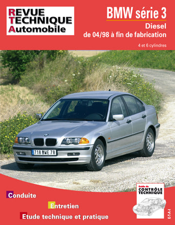 Revue technique automobile, n° 645.1. BMW 320/330 diesel book