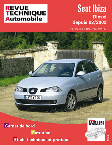 Revue technique automobile, n° 660.1. Seat Ibiza diesel Books