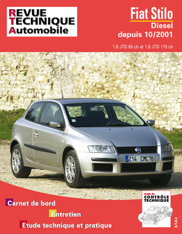 Revue technique automobile, n° 661.1. Fiat Stilo diesel depuis 10/01 Books