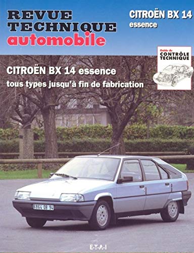 Citroen BX 14 essence - tous types jusqu'à fin de fabrication Books