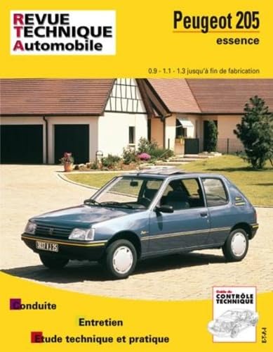 Peugeot 205 - moteurs essence 0.9, 1.1 et 1.3 book
