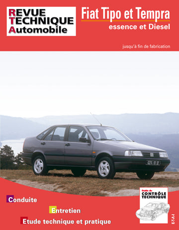 Revue technique automobile, n° 713.3. Fiat Tipo et Tempra 88-95 diesel 88-91 Books