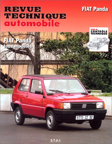 Revue Technique Automobile, CIP 715.1 : Fiat Panda tous modèles book