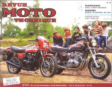 Rmt 42 kawa z400-500-zx/suzuki gs 850-1000-1100 Books