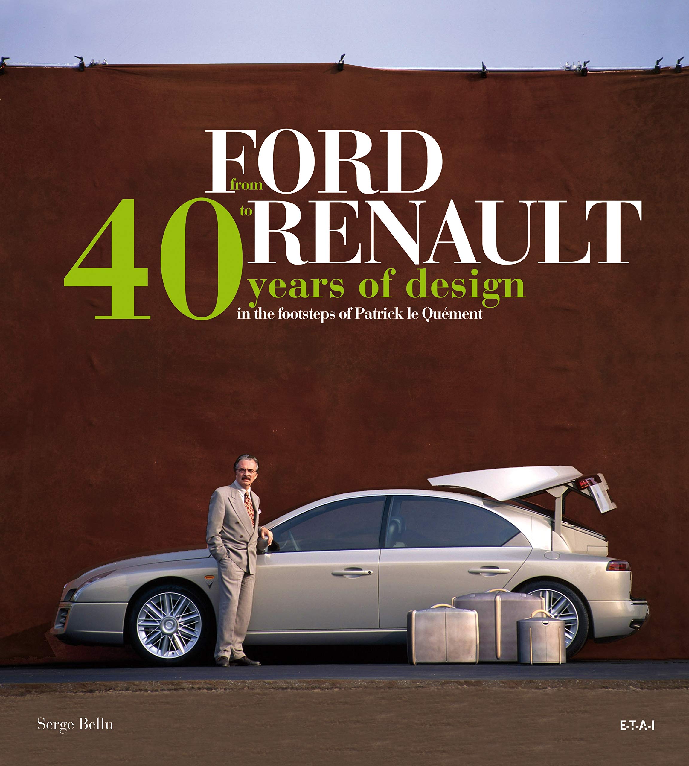 From ford to Renault, 40 years of design book