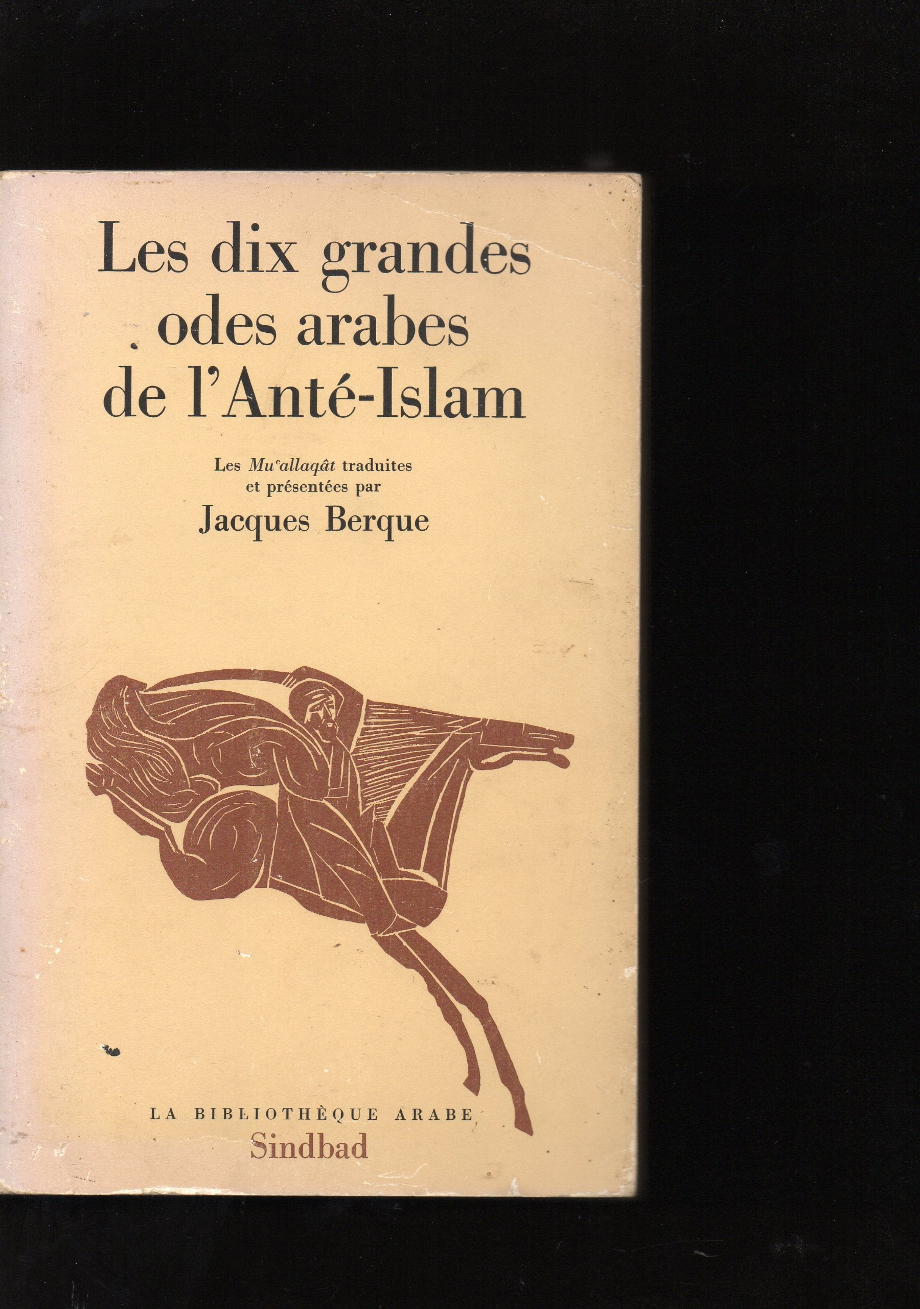 Les Dix grandes odes arabes de l'Anté-Islam : Les Mualla qat (La Bibliothèque arabe) book