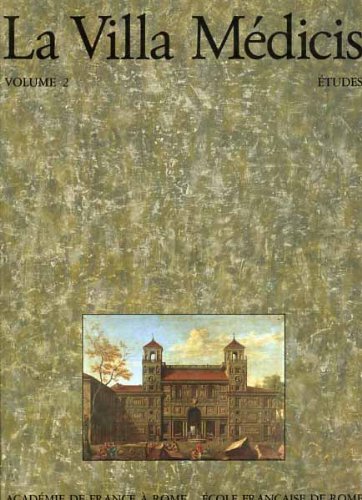 La Villa Médicis. Vol. 2. Etudes book