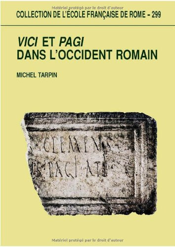 Vici et Pagi dans l'Occident romain book