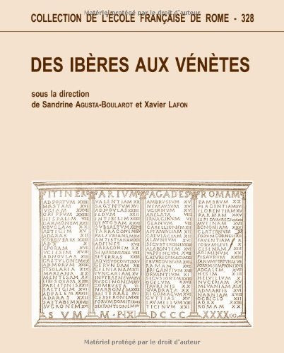 Des Ibères aux Vénètes book