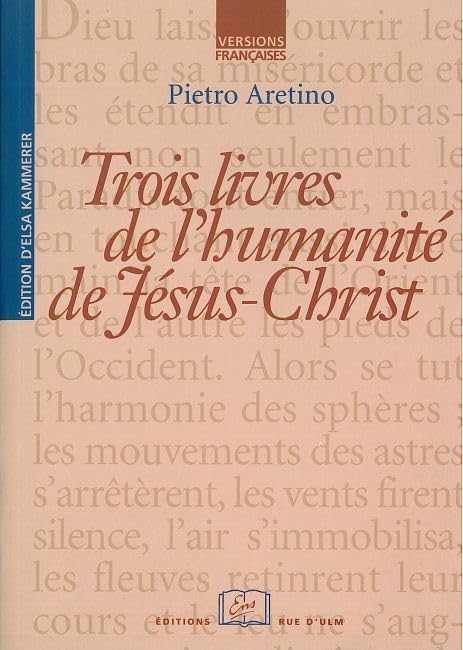 Trois livres de l'humanité de Jésus-Christ book